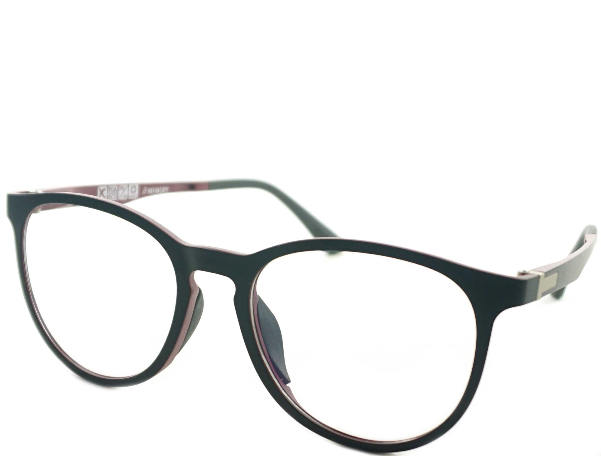 Austin - Matte Black Red - See.Saw.Seen Eyewear