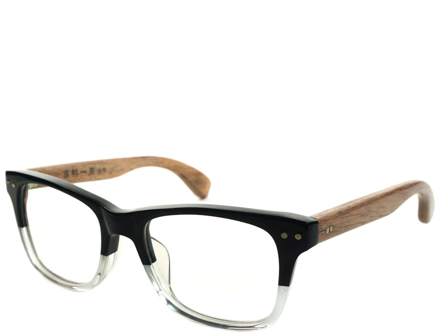 Hayes II - Black Demi - See.Saw.Seen Eyewear